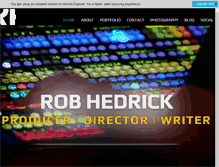 Tablet Screenshot of hedrick.tv